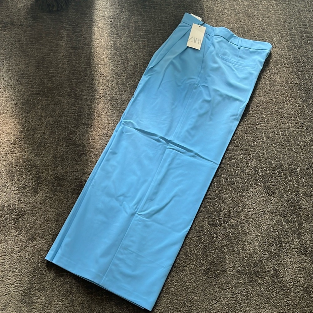 Zara wide leg pant, brand new